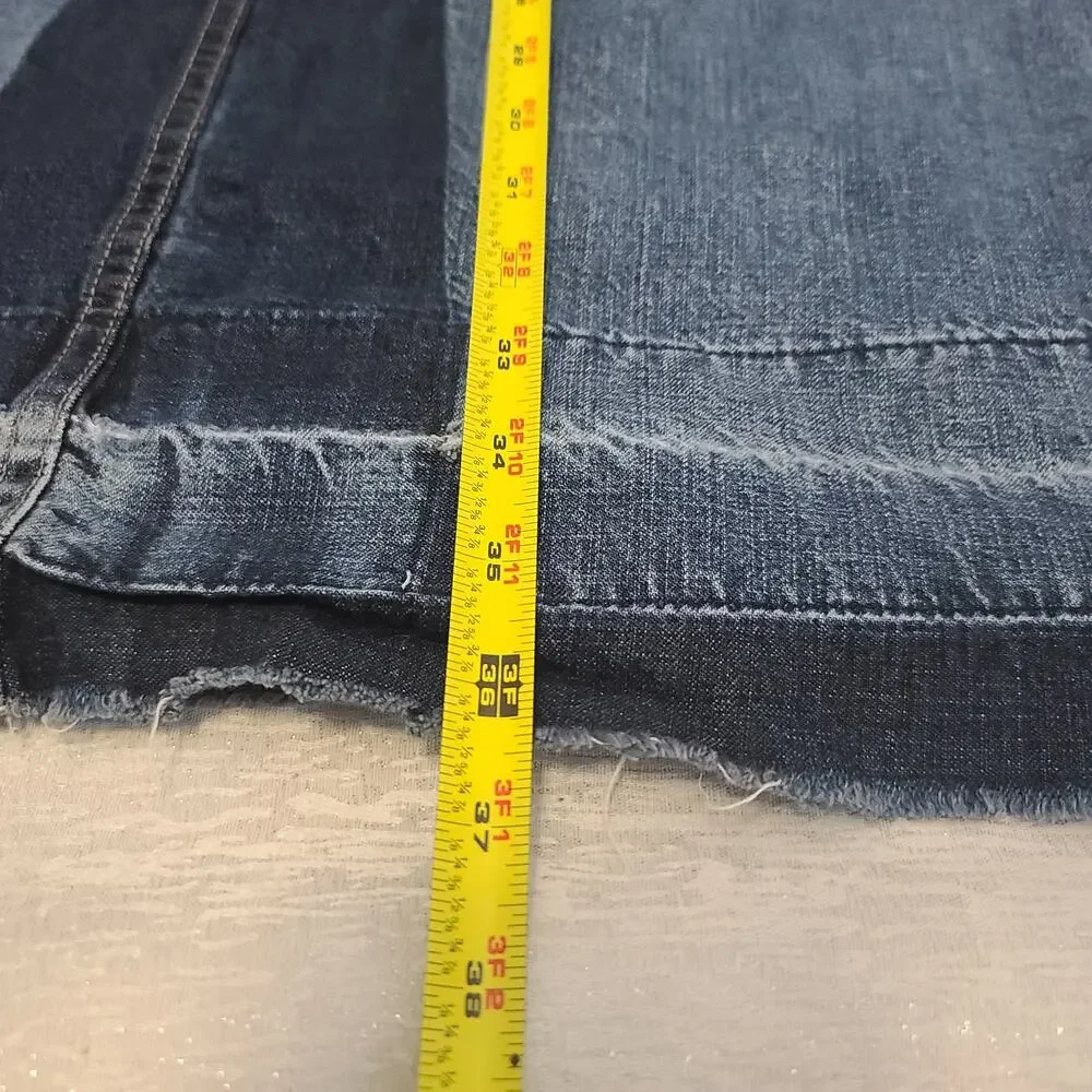 Lucky Brand Vintage Denim maxi women's jean skirt blue Size 6 Y2K 100% cotton - Picture 4 of 9